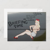 WWII Nose Art Briefkaart (Voorkant / Achterkant)