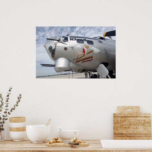 WWII Nose Art Poster (Keuken)