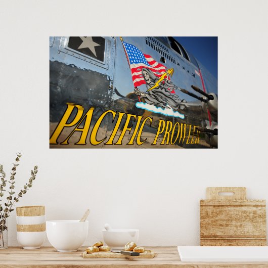 WWII Nose Art Poster (Keuken)