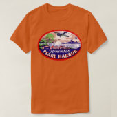 WWII Onthoud Pearl Harbor 2 T-shirt (Design voorkant)