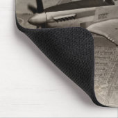 WWII P-51 Mustang in vlucht Muismat (Hoek)