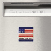 WWII Patriottisch Poster Magnet (Insitu (Vaatwasser))