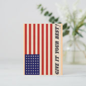 WWII Patriottisch Poster Post Card Briefkaart (Staand voorkant)