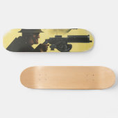 WWII-patriottische poster-skateboard Persoonlijk Skateboard (Horizontaal)