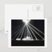 WWII Pearl Harbour-zoeklichten Briefkaart (Voorkant / Achterkant)