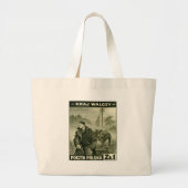 WWII Pools thuisleger Grote Tote Bag (Voorkant)