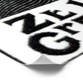 WWII Poolse ondergrondse pers Poster (Hoek)