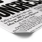 WWII Poster kranten (Hoek)