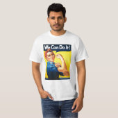  WWII-poster kunnen we dat doen T-shirt (Voorkant volledig)