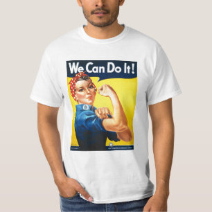 WWII-poster kunnen we dat doen T-shirt