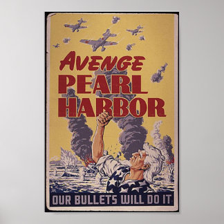 WWII poster van de parelhaven