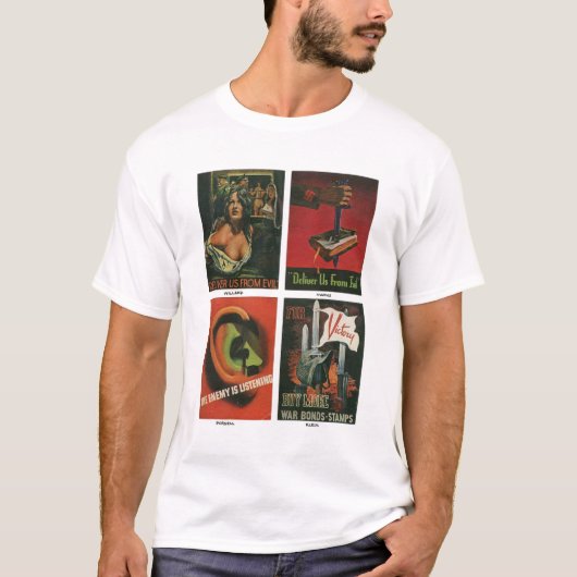 WWII-posters T-shirt (Voorkant)