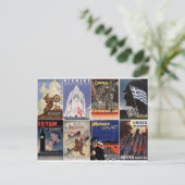 WWII-posters: verenigd zijn we sterk Briefkaart (Staand voorkant)