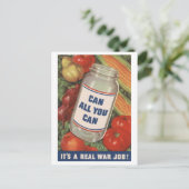 WWII Posters voor patriottisch recht Briefkaart (Staand voorkant)