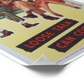 WWII propaganda-poster/oorlogsinspanning Poster (Hoek)