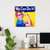 WWII-propaganda We kunnen het doen Poster (Thuiskantoor)