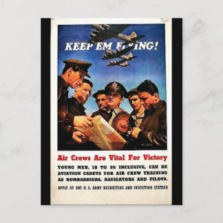 Wwii Recruit1 Briefkaart