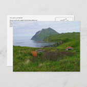 WWII Relics at Summer's Bay, Unalaska Island Briefkaart (Voorkant / Achterkant)