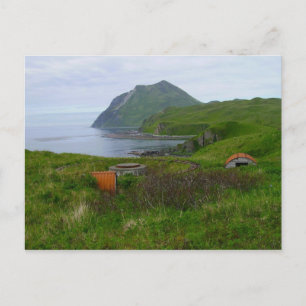WWII Relics at Summer's Bay, Unalaska Island Briefkaart