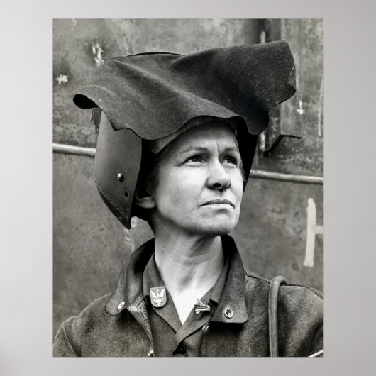 WWII Rosie de Riveter Poster (Voorkant)