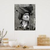 WWII Rosie de Riveter Poster (Keuken)