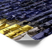 WWII Rosie de Riviter montage Poster (Hoek)