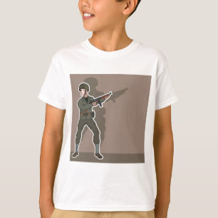 WWII-soldaat T-shirt