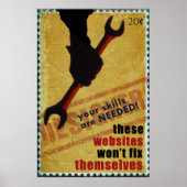 WWII-Stijlontwerper Poster (Voorkant)