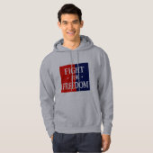 WWII Strijd voor Vrijheid Hoodie (Voorkant volledig)