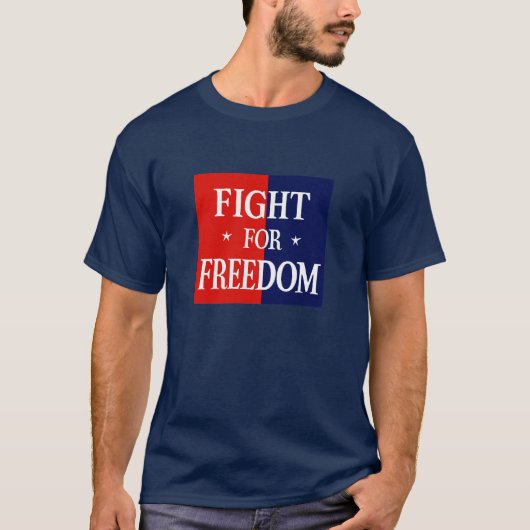 WWII Strijd voor Vrijheid T-shirt (Voorkant)