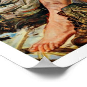 WWII TFrench Foot -  patriottisme Poster (Hoek)