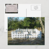 WWII UK Soldier Gravesite OBX Briefkaart (Voorkant / Achterkant)