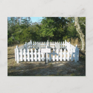 WWII UK Soldier Gravesite OBX Briefkaart