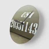 WWII US Army Jeep hood background Ronde Klok (Hoek)