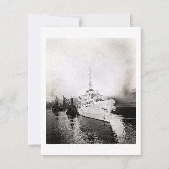 WWII US Coast Guard Cutter Campbell (Voorkant)