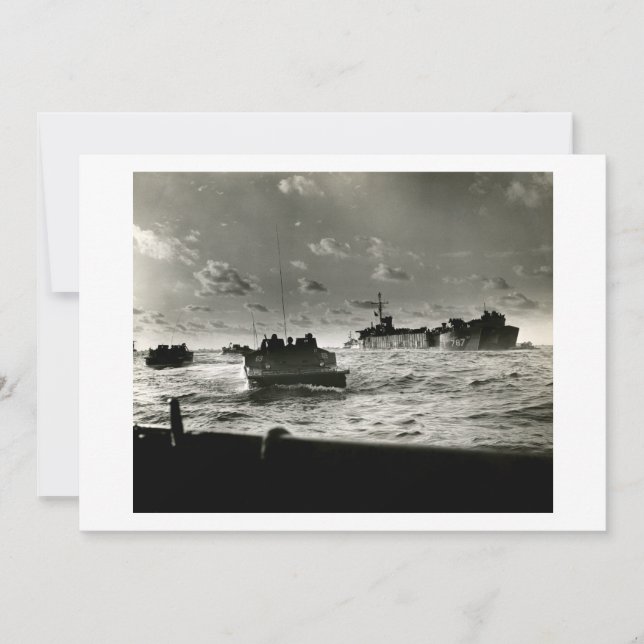 WWII US Marines assault Iwo Jima (Voorkant)