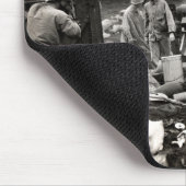 WWII US Marines on Iwo Jima Muismat (Hoek)