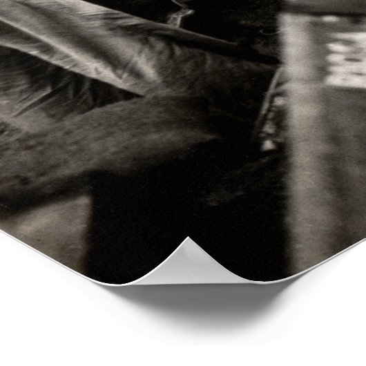 WWII US Marines on Iwo Jima Poster (Hoek)