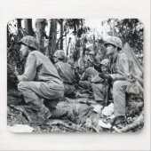 WWII US Marines on Peleliu Muismat (Voorkant)