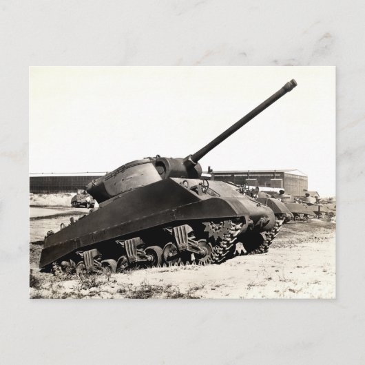 WWII US Tank Destroyer Briefkaart (Voorkant)