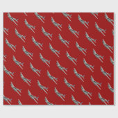  WWII US Vliegtuig 2 Cadeaupapier (Vlak)