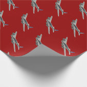  WWII US Vliegtuig 2 Cadeaupapier (Hoek)