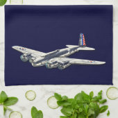  WWII US Vliegtuig Theedoek (Gevouwen)