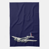  WWII US Vliegtuig Theedoek (Verticaal)