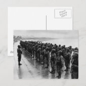 WWII-verpleegkundigen in gasmaskers Briefkaart (Voorkant / Achterkant)