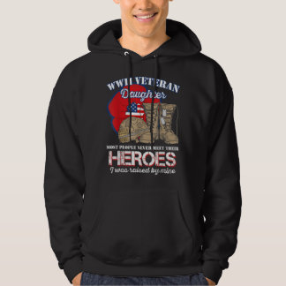 WWII Veteran Daughter De meeste mensen ontmoeten T Hoodie
