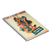 WWII Victory Garden Notitieboek (Rechterzijde)