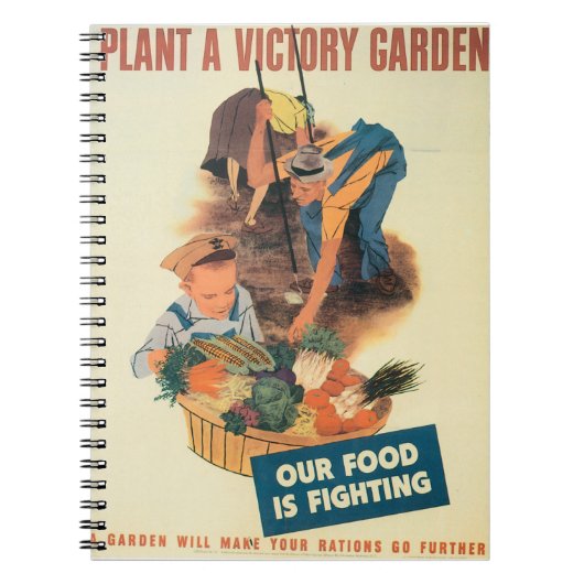 WWII Victory Garden Notitieboek (Voorkant)