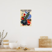 WWII Victory Garden Poster (Keuken)