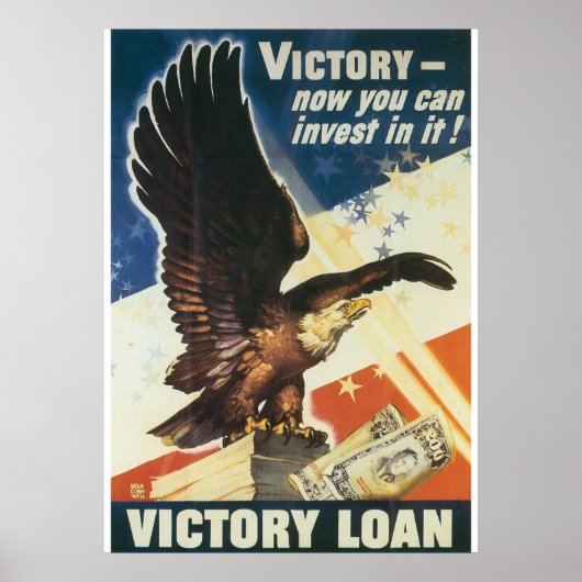 WWII Victory Loan Poster (Voorkant)